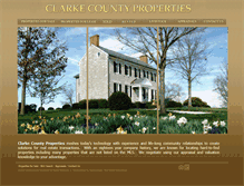 Tablet Screenshot of clarkecountyproperties.com